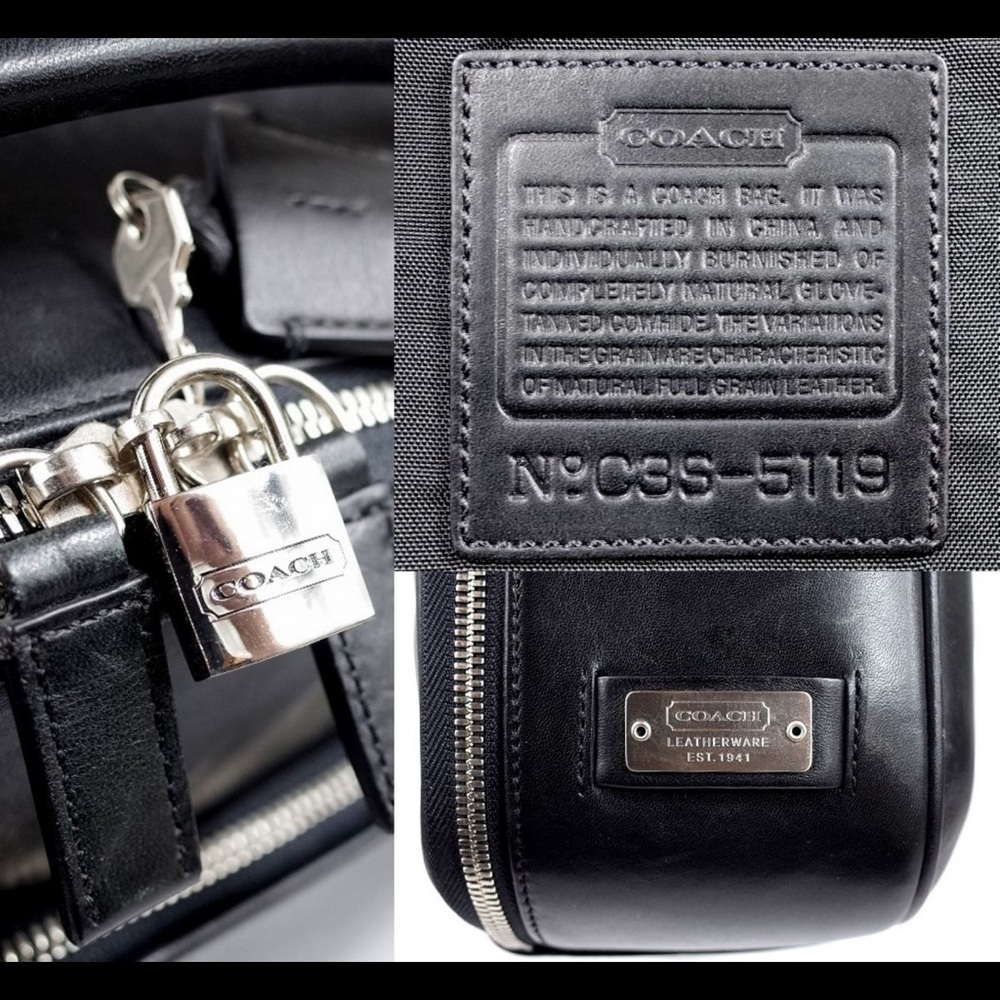 Vintage COACH briefcase